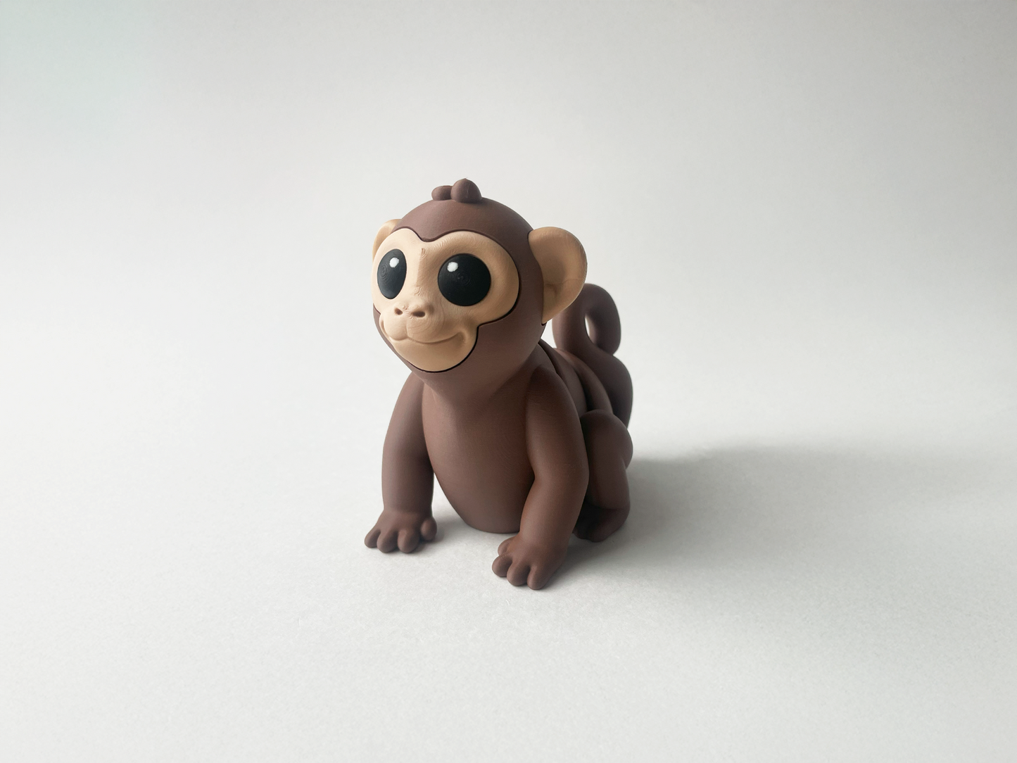 ZOU's Crazy Monkey Fidget Toy - High-Quality 3D-Printed Articulated Buddy with Tiki-Taka Noise for Indoor and Outdoor Play & Stress Relief
