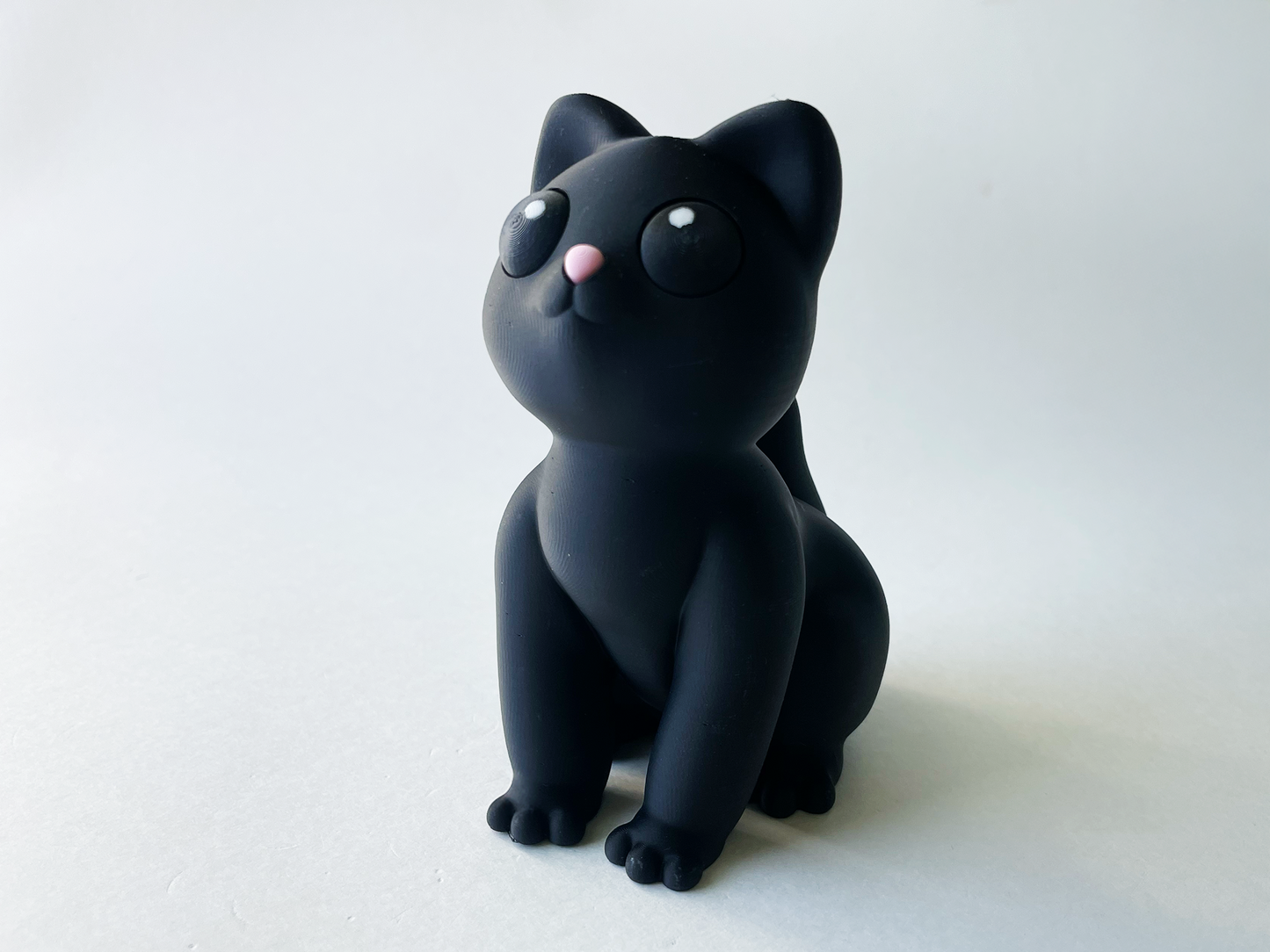 Black Cat Figurine Desk Toy