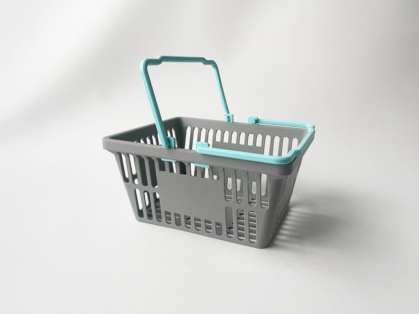 Mom's Shopping Basket - Medium Articulated Basket for Tabletop Tactile Play or Pretend Shopping & Stress Relief
