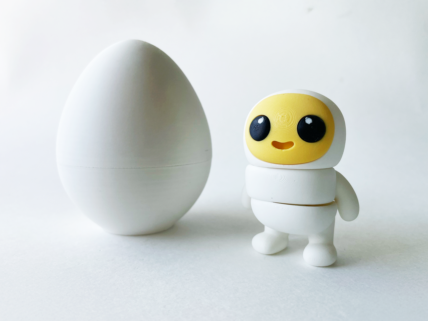 Egg Man! Fidget Toy with Large Egg for Pretend Surprise Tactile Play for Kids