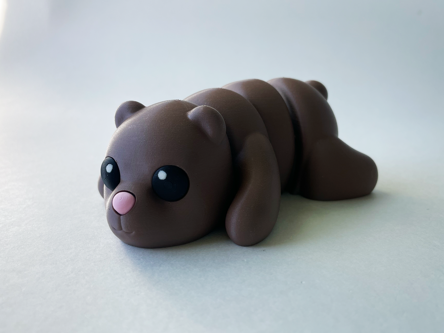 Baby Brown Bear Premium Toy for Pretend Tactile Nature Loving STEM Learning and Play