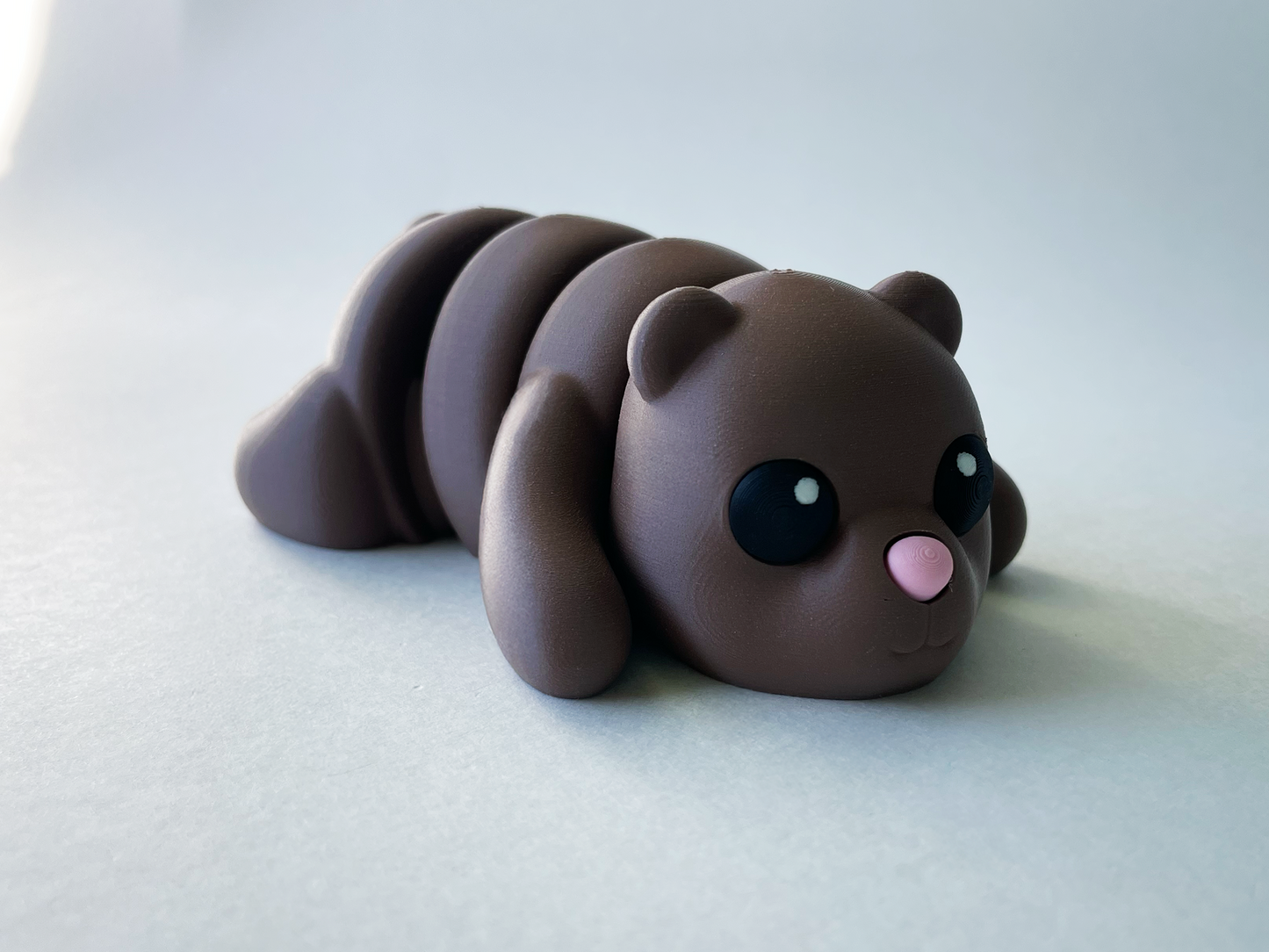 Baby Brown Bear Premium Toy for Pretend Tactile Nature Loving STEM Learning and Play