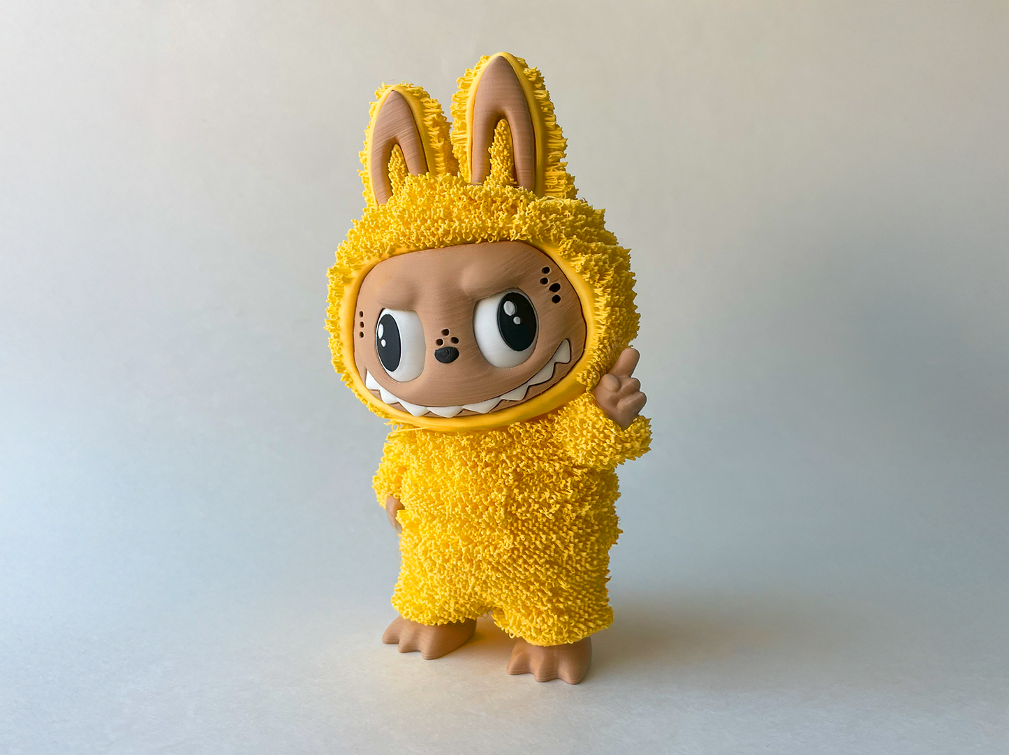 Colorful Labubu Leaders Zimono– Premium Desk Figure with Moving Eyes