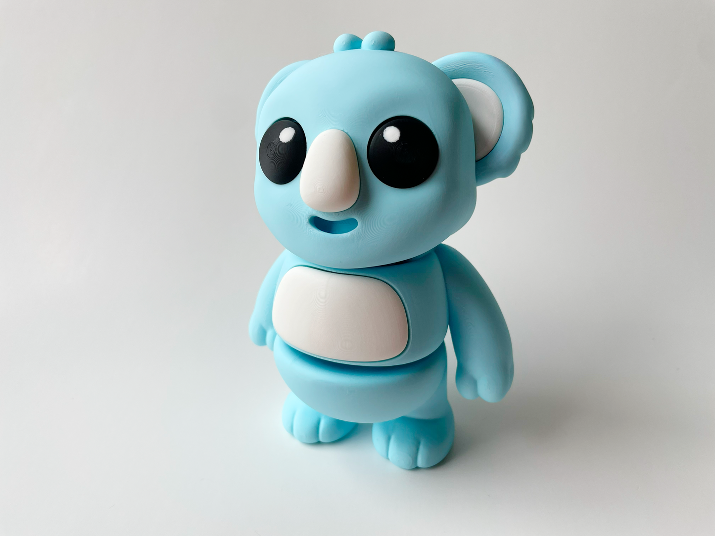 Blue Koala Flexi Toy Figurine for Tactile Learning Play!