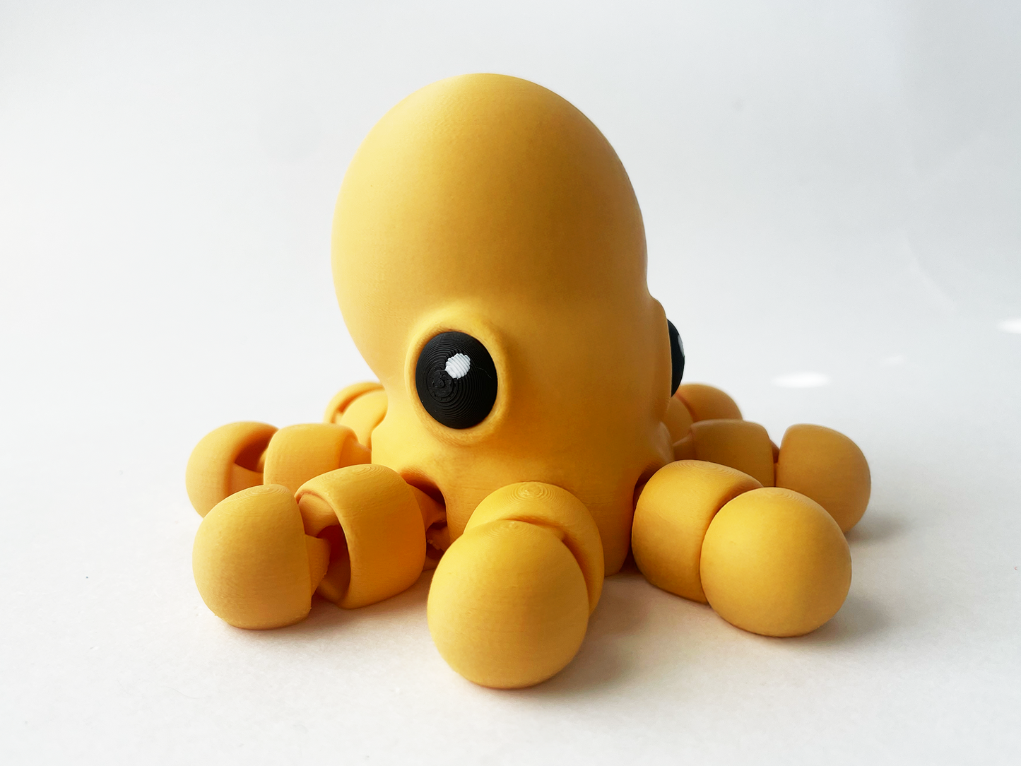 Ben's BIG Yellow Octopus Premium Toy for Fun Marine Animal Pretend Play and Tactile STEM Learning