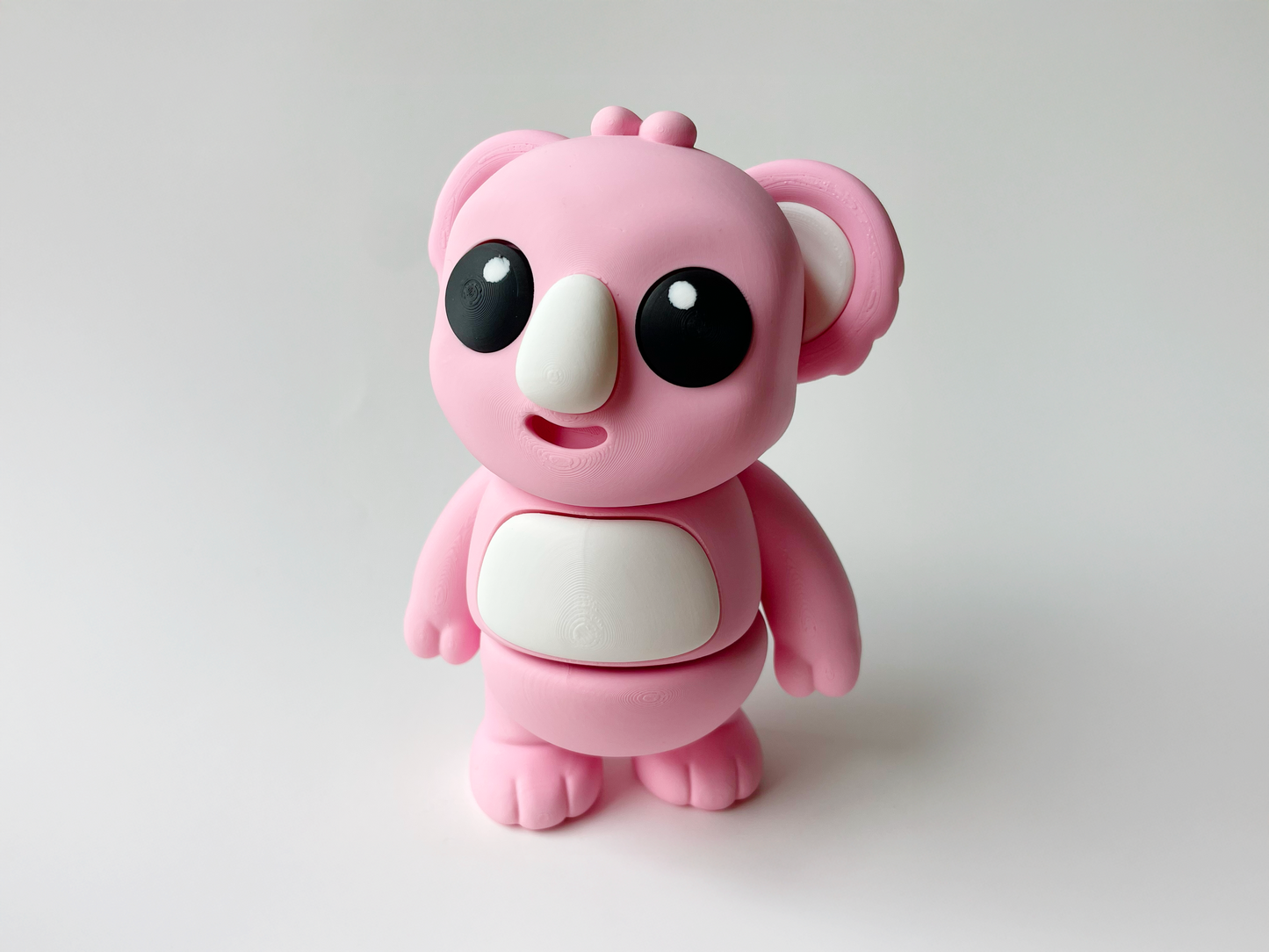 Pink Koala Flexi Toy Figurine for Tactile Learning Play!