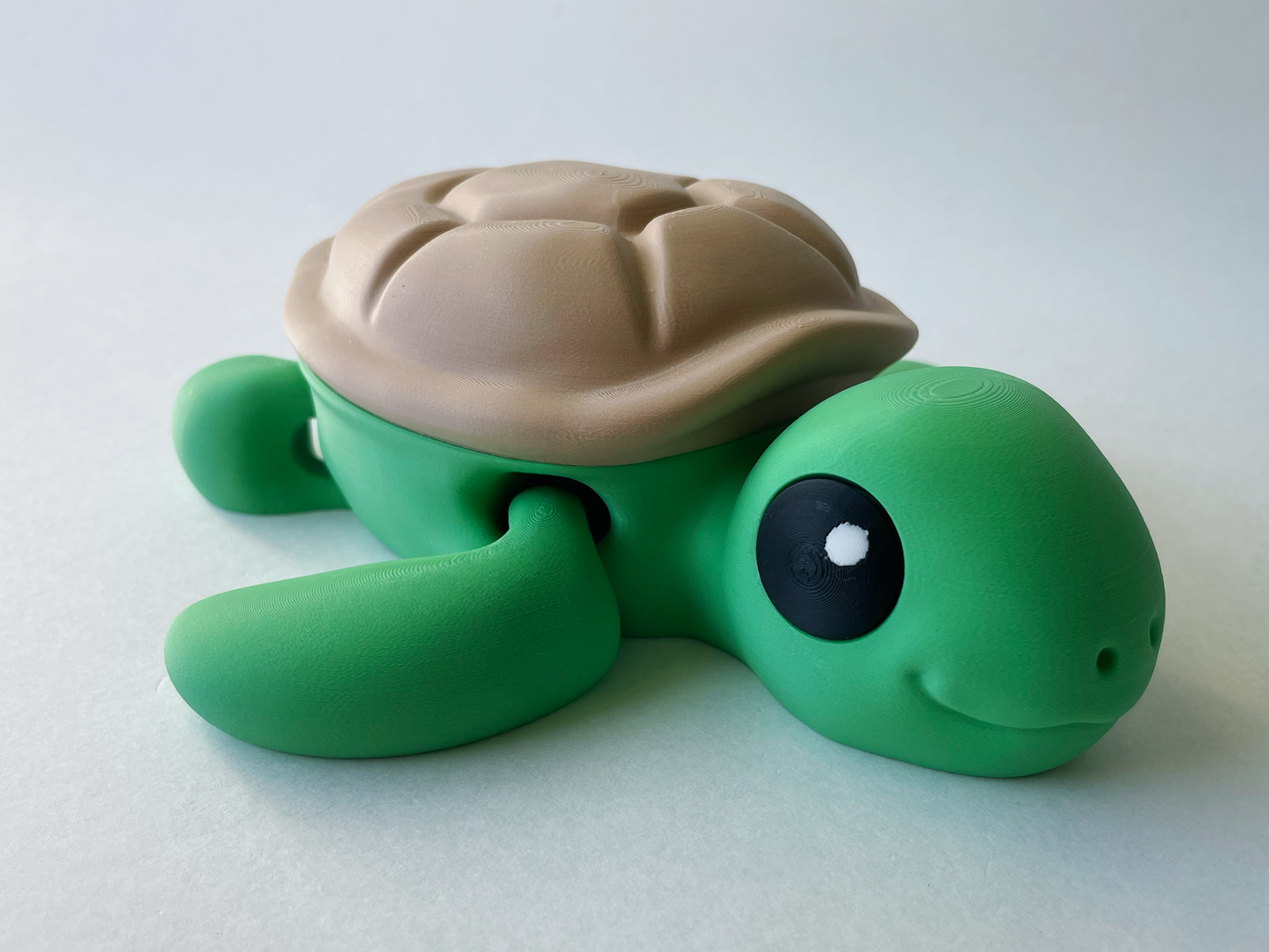 Larry the Large Green Sea Turtle Premium Toy for Fun Marine Animal Pretend Play and Tactile STEM Learning