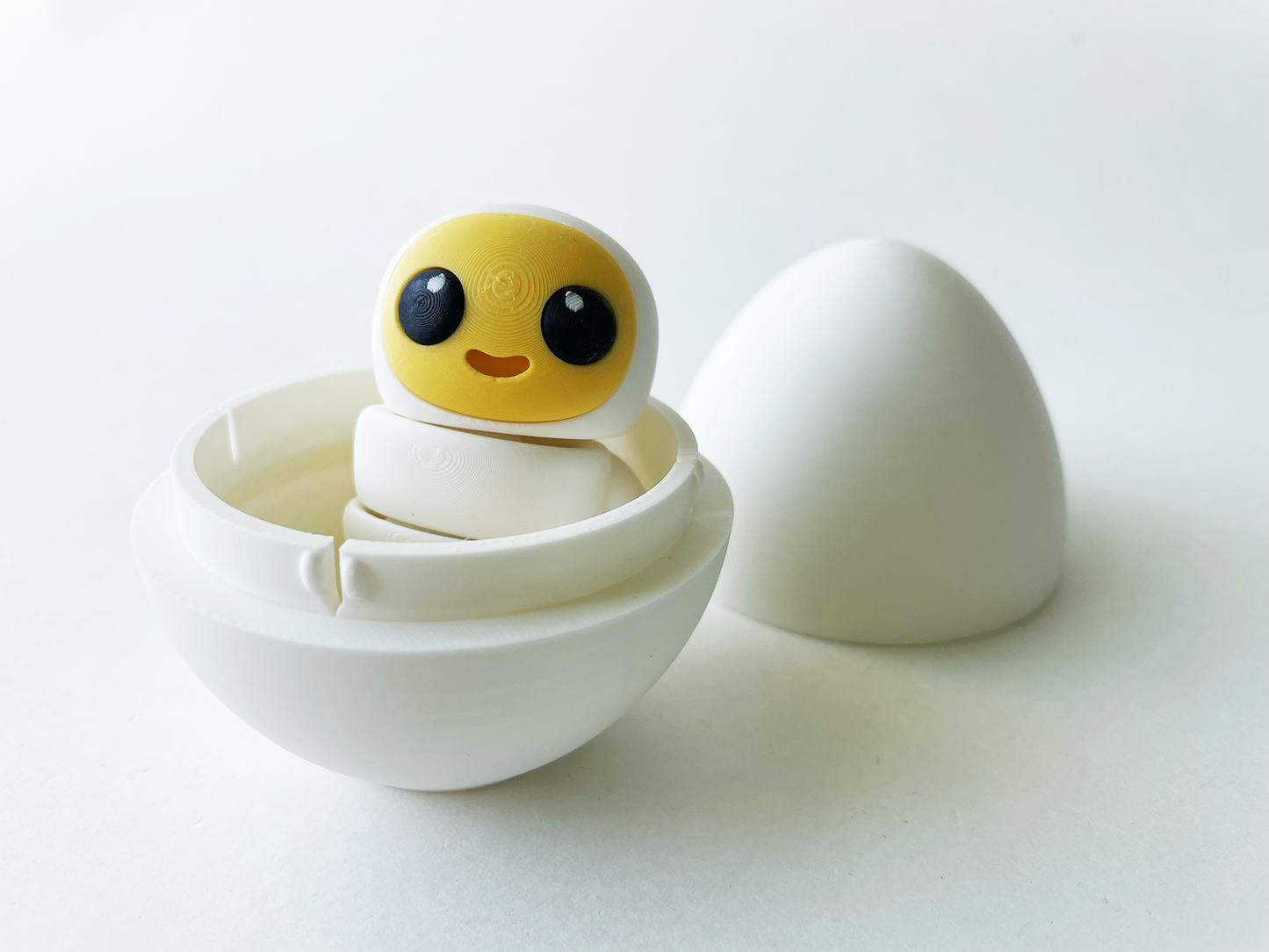 Egg Man! Fidget Toy with Large Egg for Pretend Surprise Tactile Play for Kids