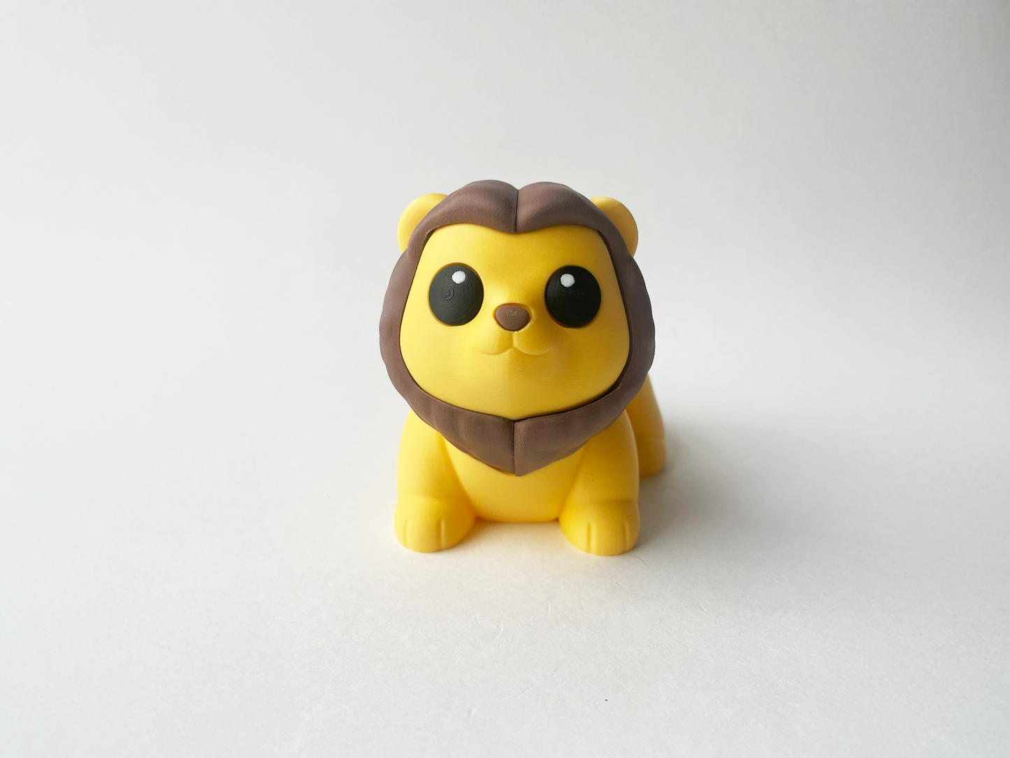 ZOU's Lion Fidget Toy - High-Quality 3D-Printed Articulated Buddy with Tiki-Taka Noise for Indoor and Outdoor Play & Stress Relief