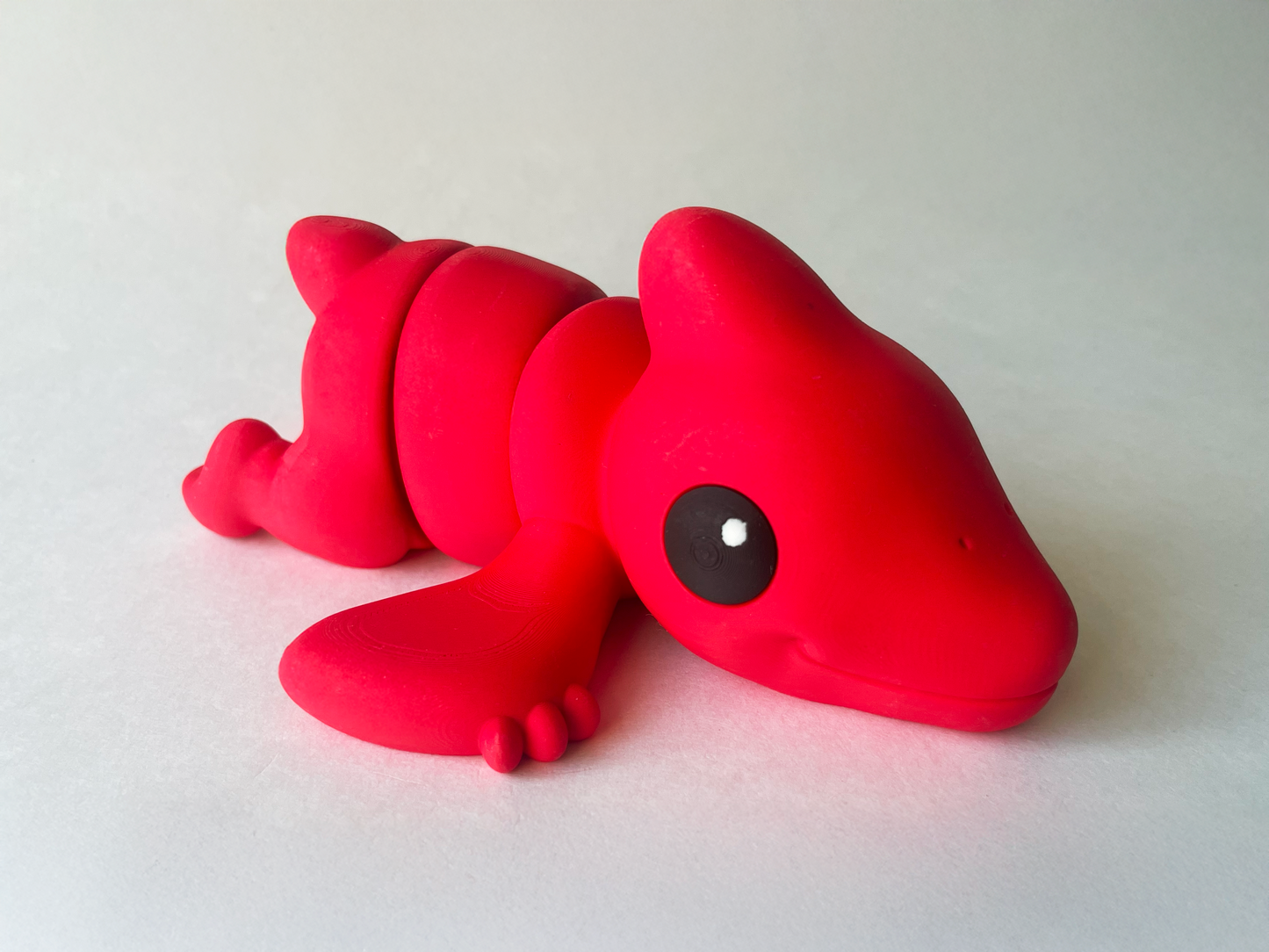 Red Pterodactyl Dinosaur Flexi Toy Figurine for STEM Learning Play!