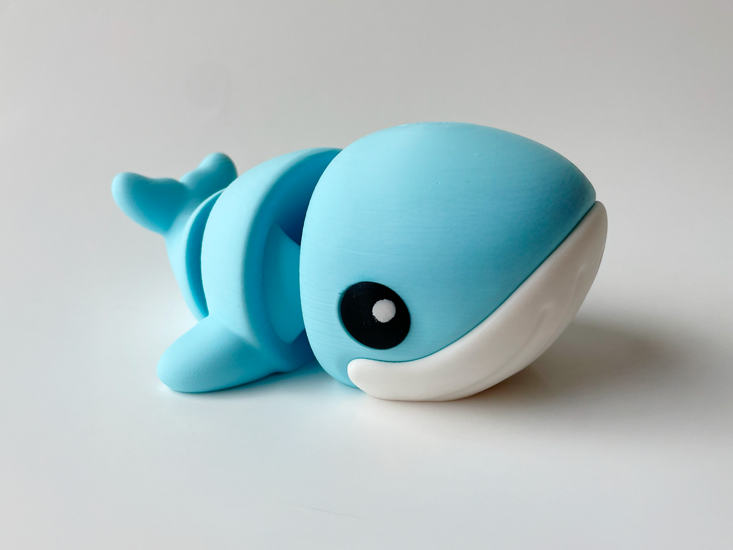 Baby Blue Whale Toy for Marine Tactile Learning Play!