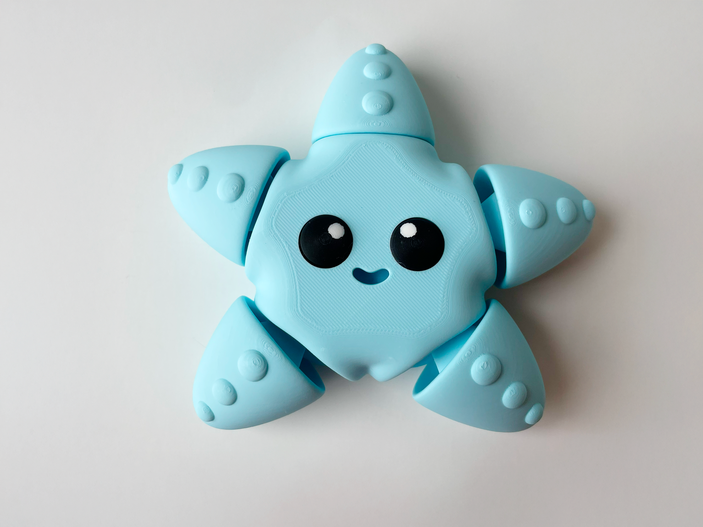 Blue Starfish Toy for Marine Tactile Learning Play!