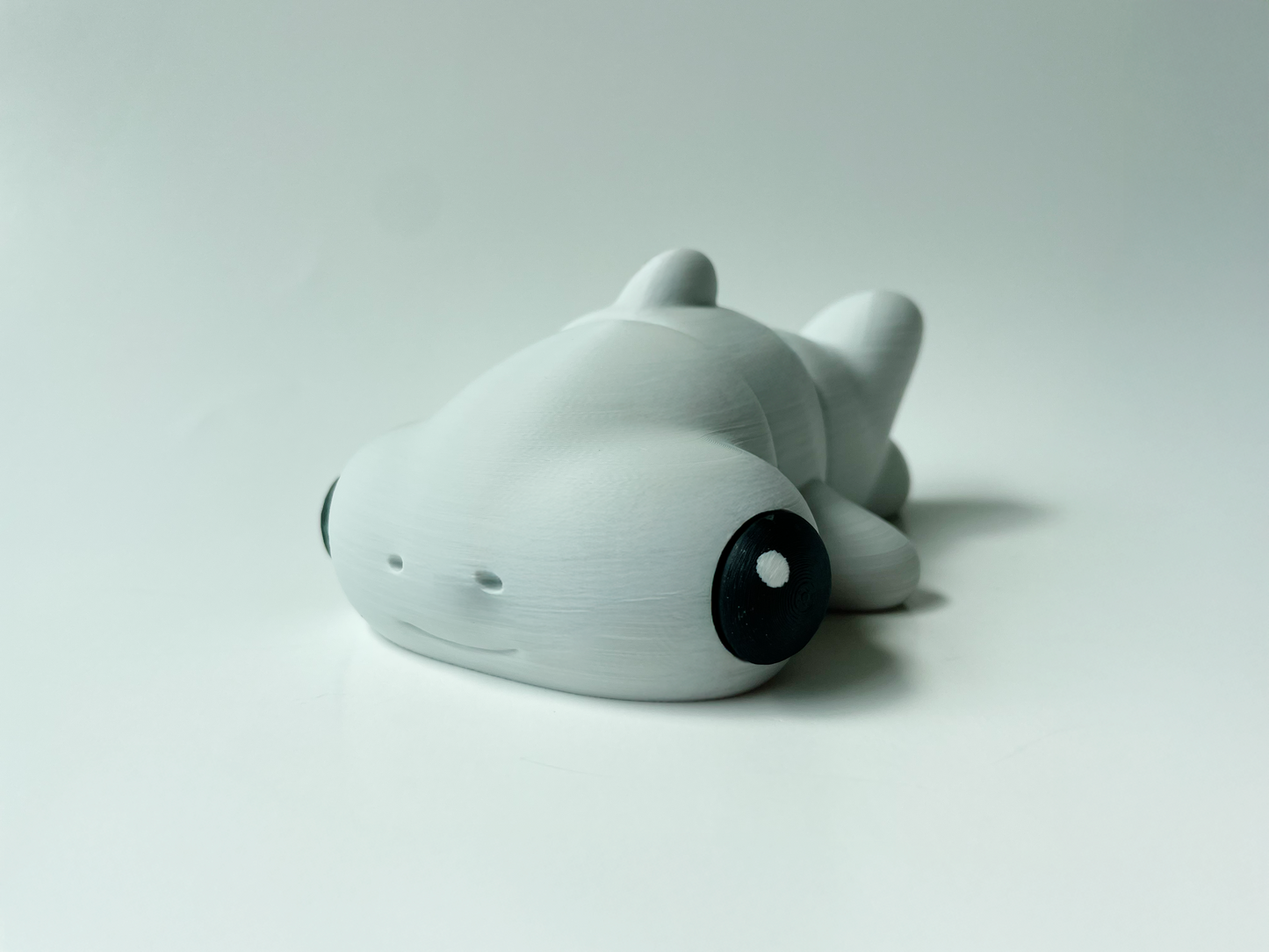 Classic Grey Hammer Head Shark Figurine for Marine Tactile Learning Play!