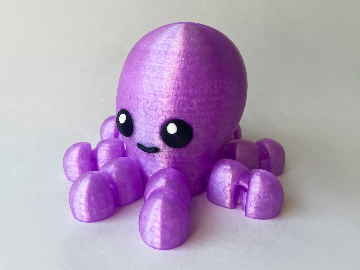 Purple Octopus Flexi Toy Marine Animal for Tactile Learning Play!