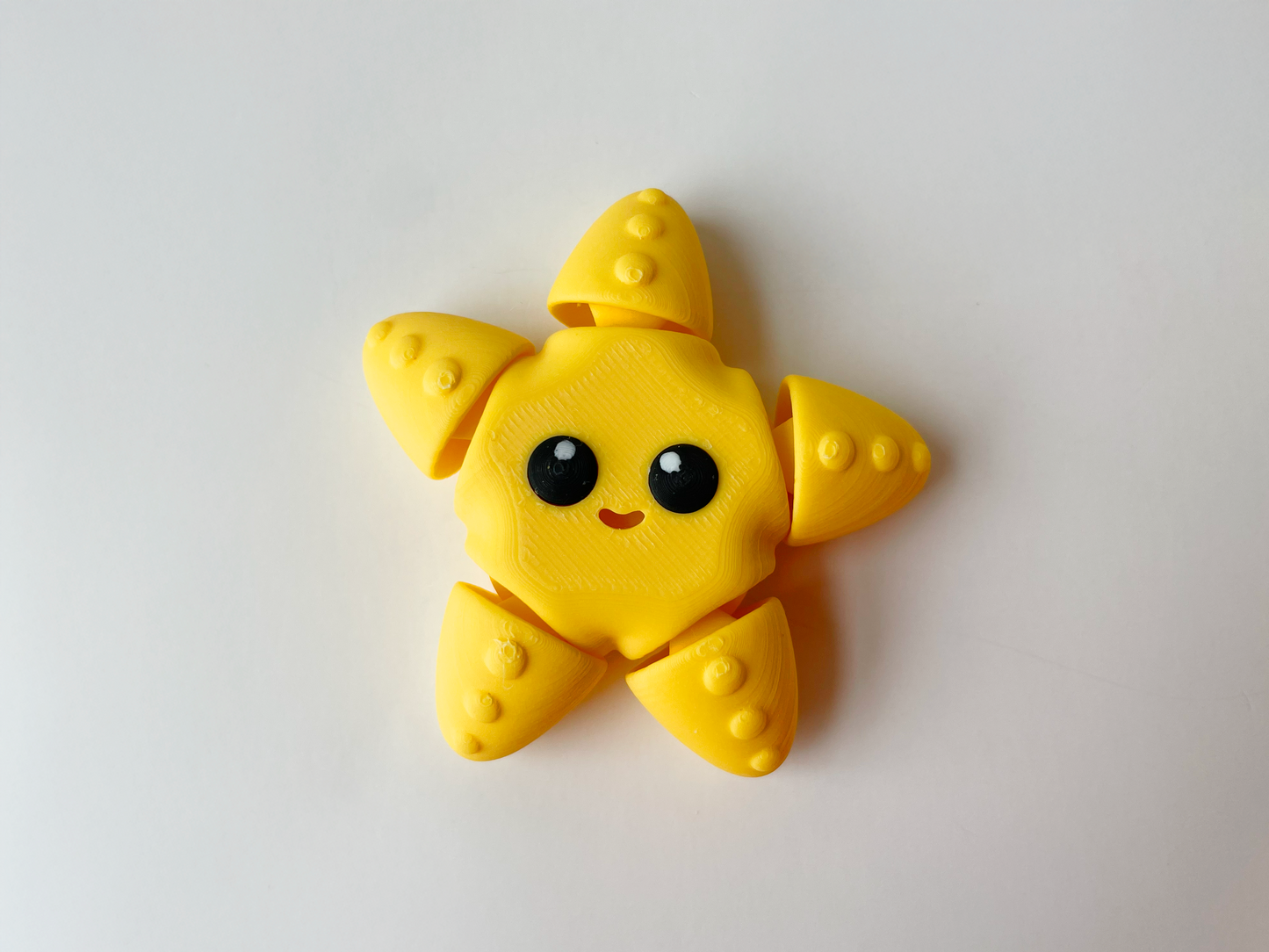 Yellow Starfish Toy for Marine Tactile Learning Play!