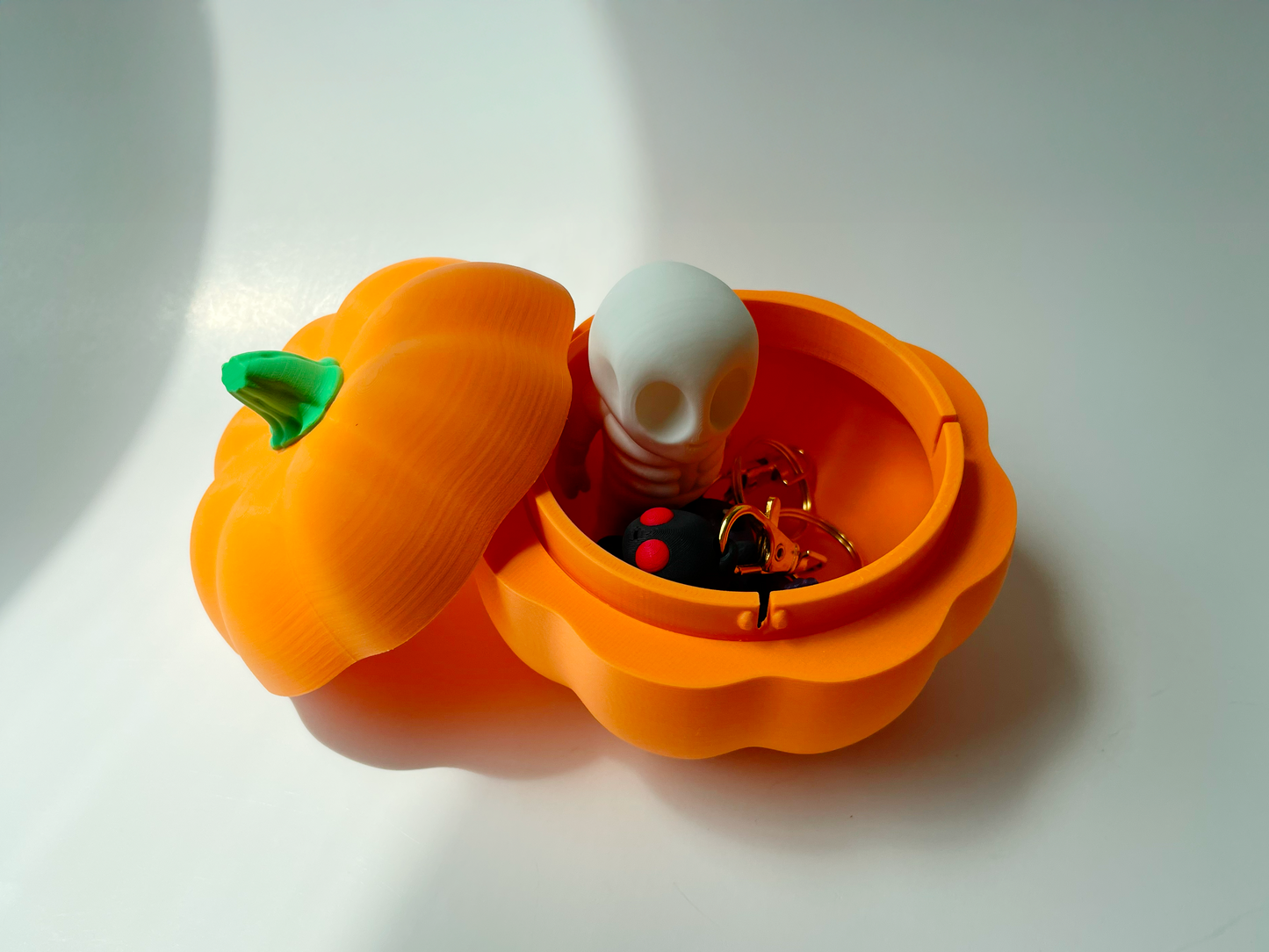 Halloween Pumpkin Filled with Little TikiTaka Flexi Toys for Fun Decor & Play