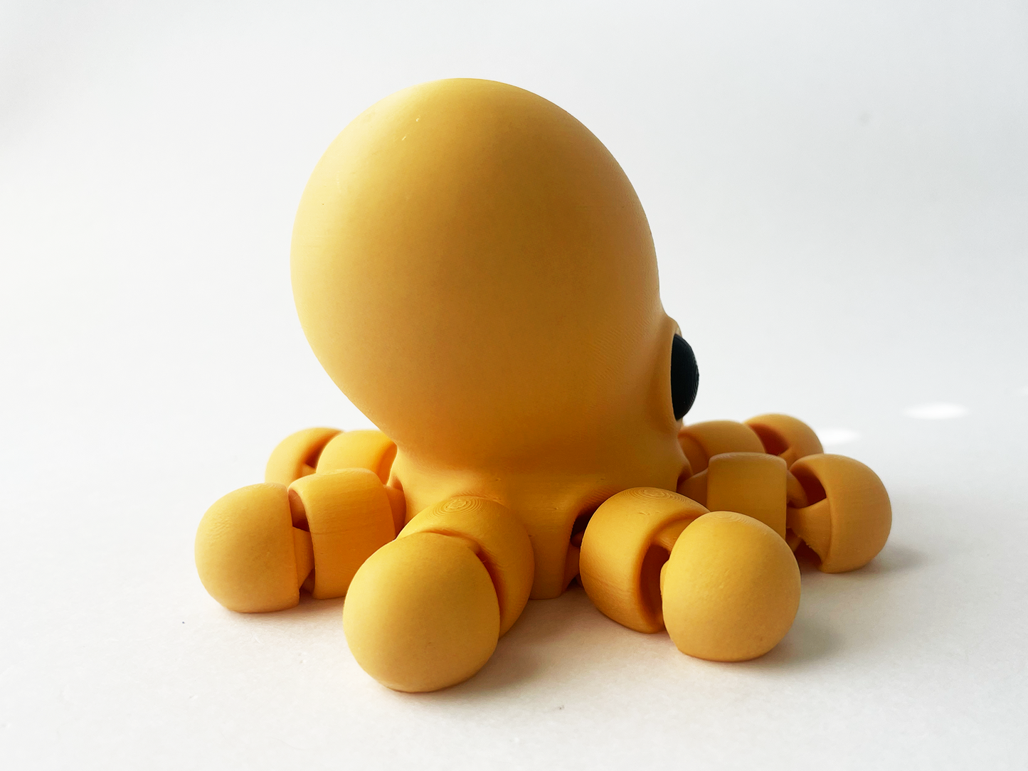 Ben's BIG Yellow Octopus Premium Toy for Fun Marine Animal Pretend Play and Tactile STEM Learning