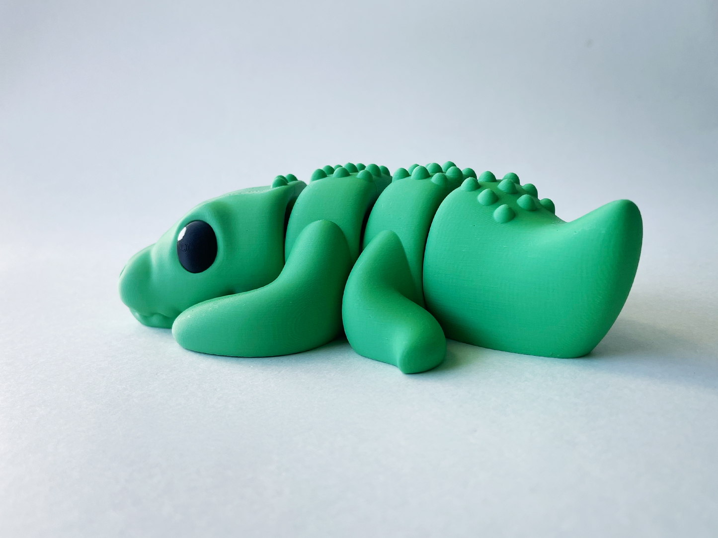 Green Crocodile Premium Large Toy for Tactile Safari Lovers Pretend Play Toy for STEM Learning Kids