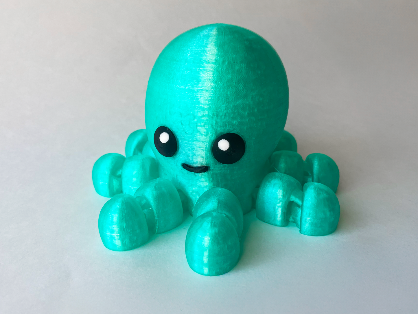 Blue Octopus Flexi Toy Marine Animal for Tactile Learning Play!