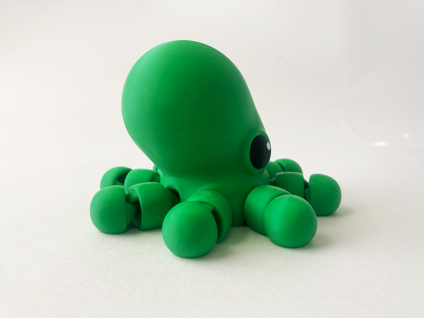Ben's BIG Green Octopus Premium Toy for Fun Marine Animal Pretend Play and Tactile STEM Learning