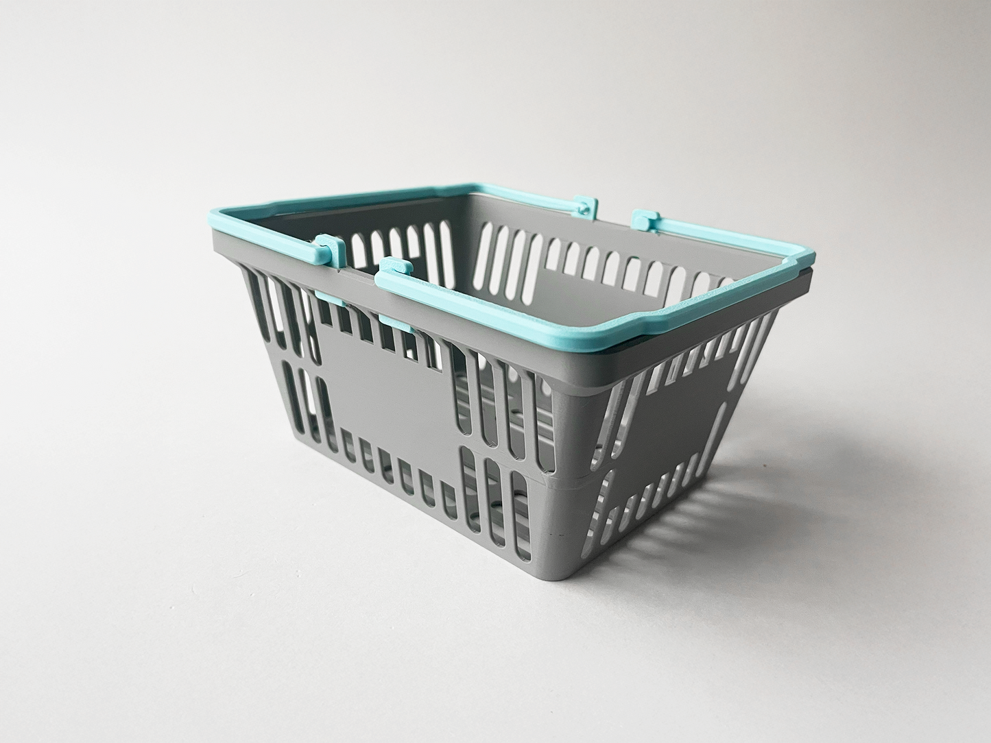 Mom's Shopping Basket - Medium Articulated Basket for Tabletop Tactile Play or Pretend Shopping & Stress Relief