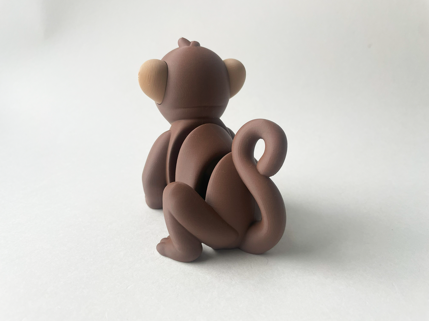 ZOU's Crazy Monkey Fidget Toy - High-Quality 3D-Printed Articulated Buddy with Tiki-Taka Noise for Indoor and Outdoor Play & Stress Relief