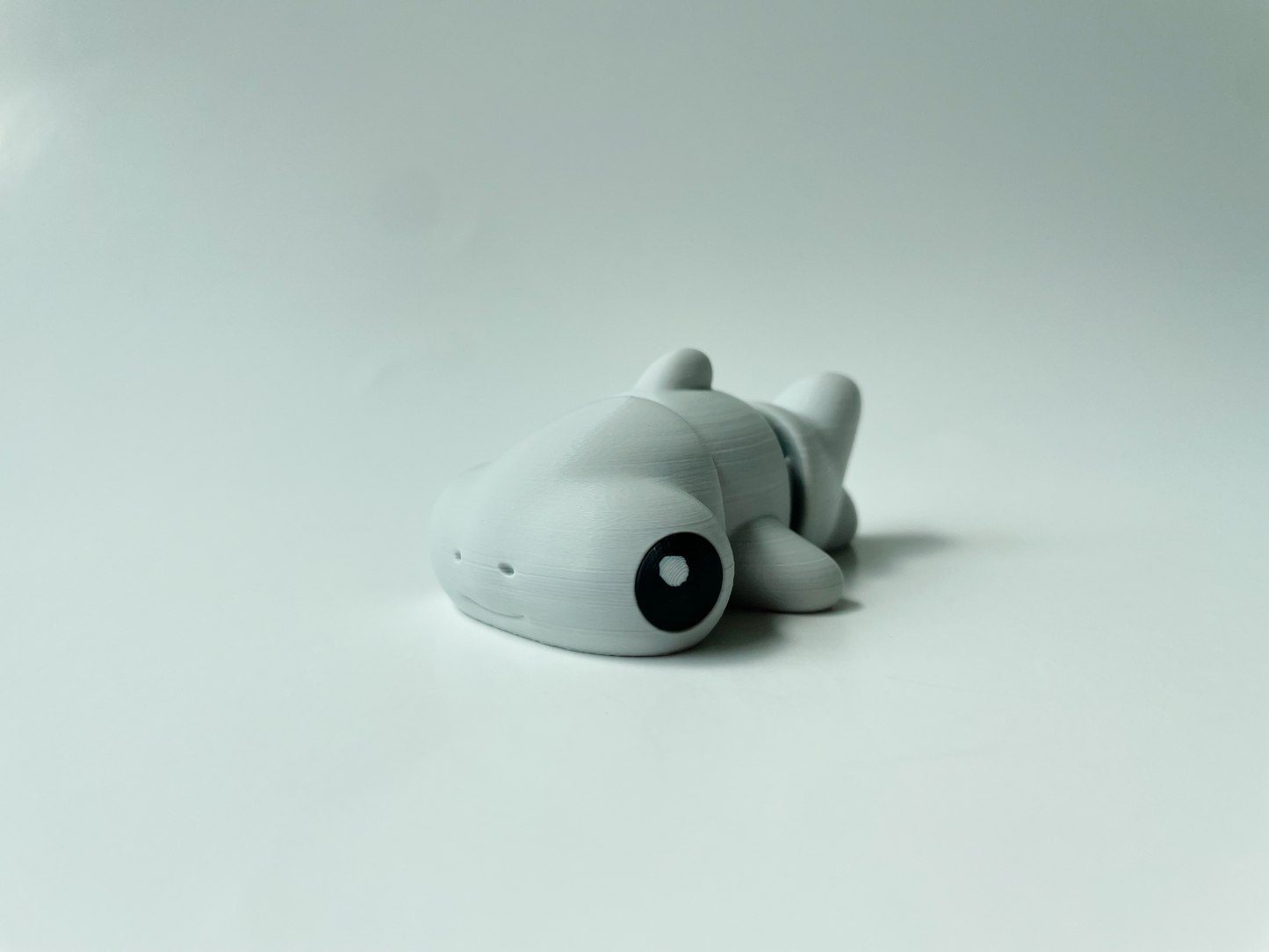 Classic Grey Hammer Head Shark Figurine for Marine Tactile Learning Play!
