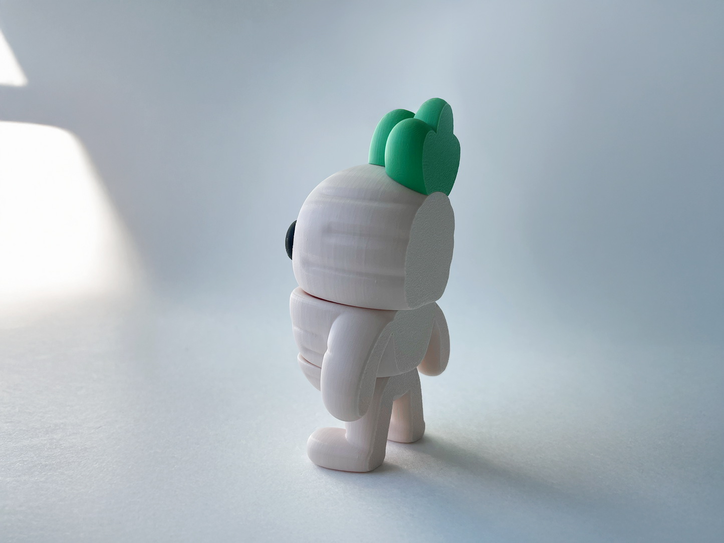 Beige Carrot Guy Premium Toy for Pretend, Tactile, Veggie STEM Learning and Play