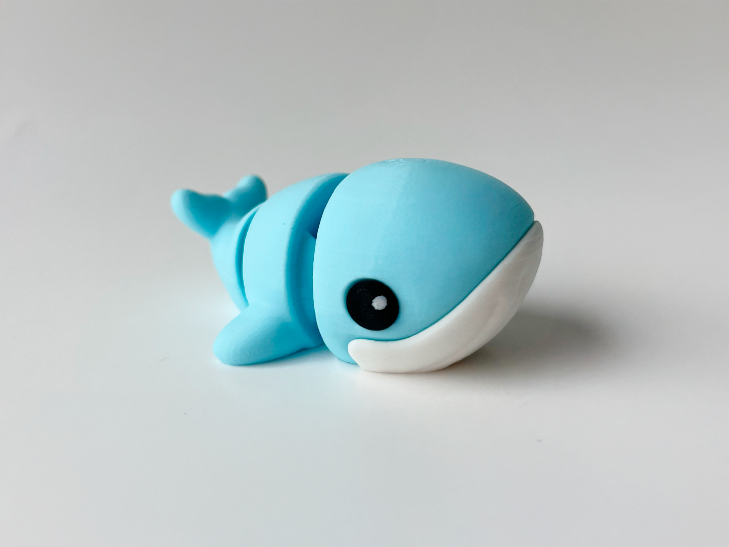 Baby Blue Whale Toy for Marine Tactile Learning Play!