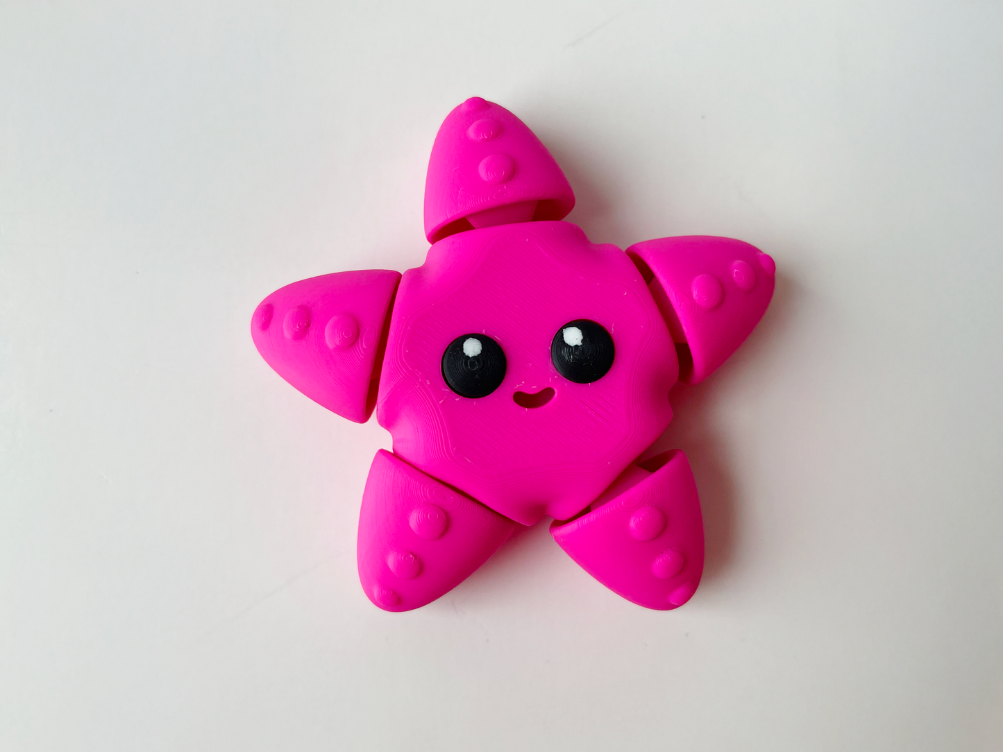 Magenta Starfish Toy for Marine Tactile Learning Play!