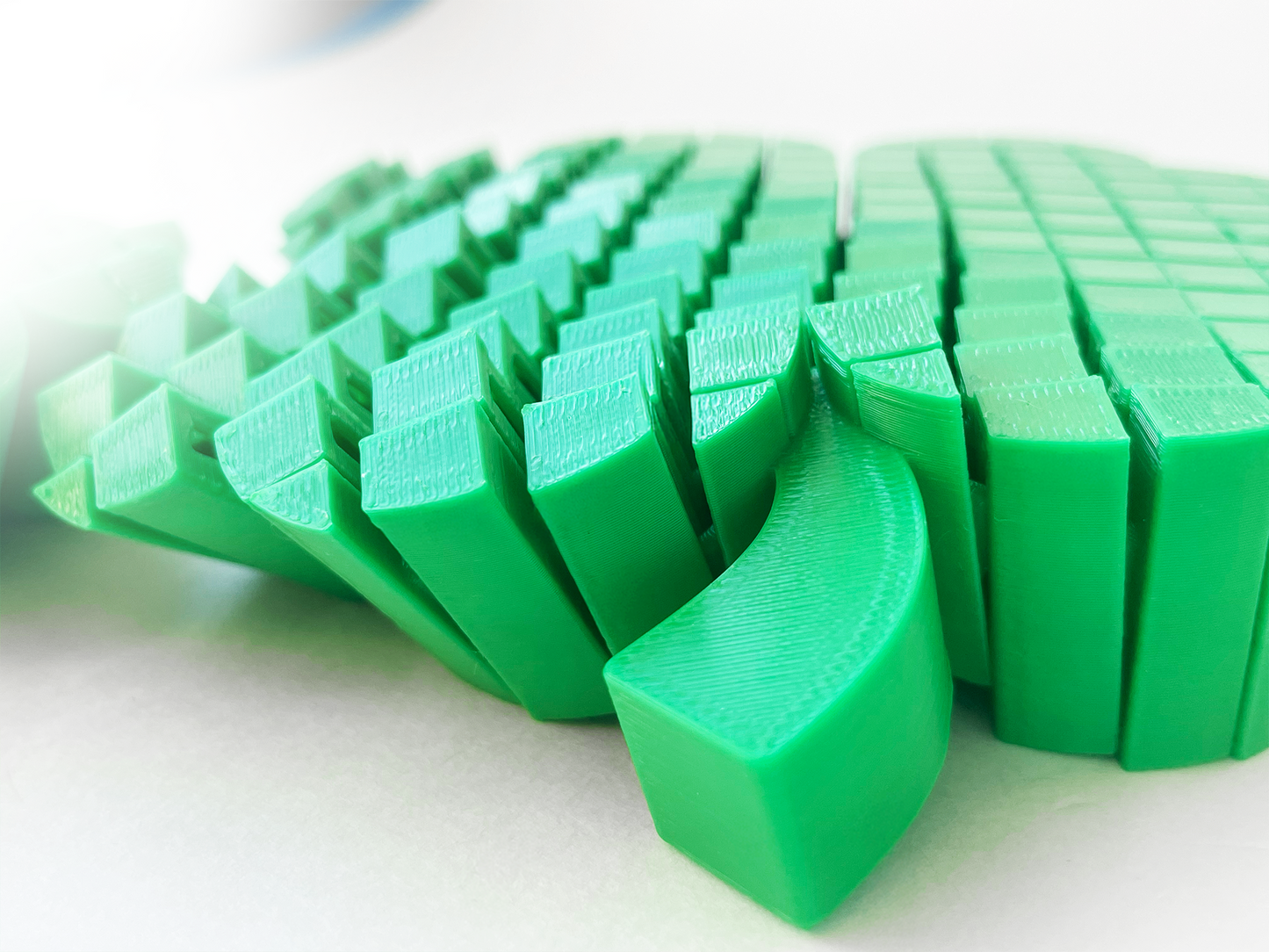 Mom’s St Patrick's Day Lucky Clover Fidget Toy Small and Large- - High-Quality 3D Printed Articulated Lucky Clover for Tabletop Tactile Play