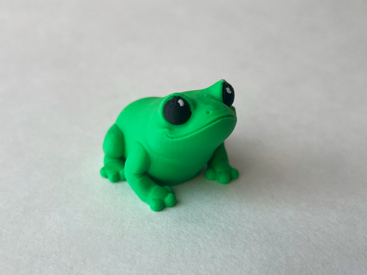 Classic Green Frog Flexi Toy Figurine for Tactile Learning Play!