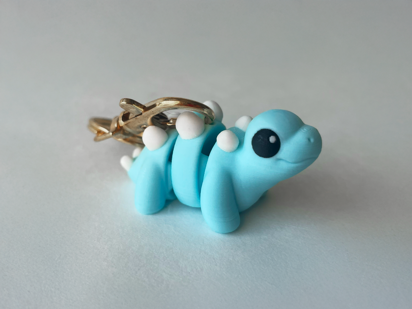Blue Stegosaurus Dinosaur Flexi Toy Figurine for STEM Learning Play!