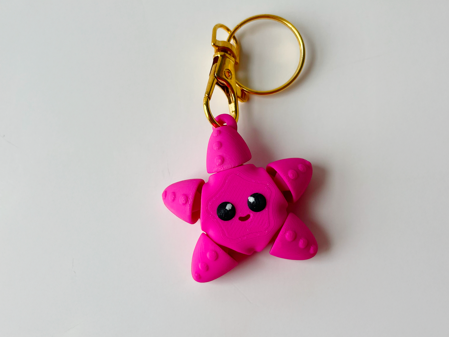 Magenta Starfish Toy for Marine Tactile Learning Play!