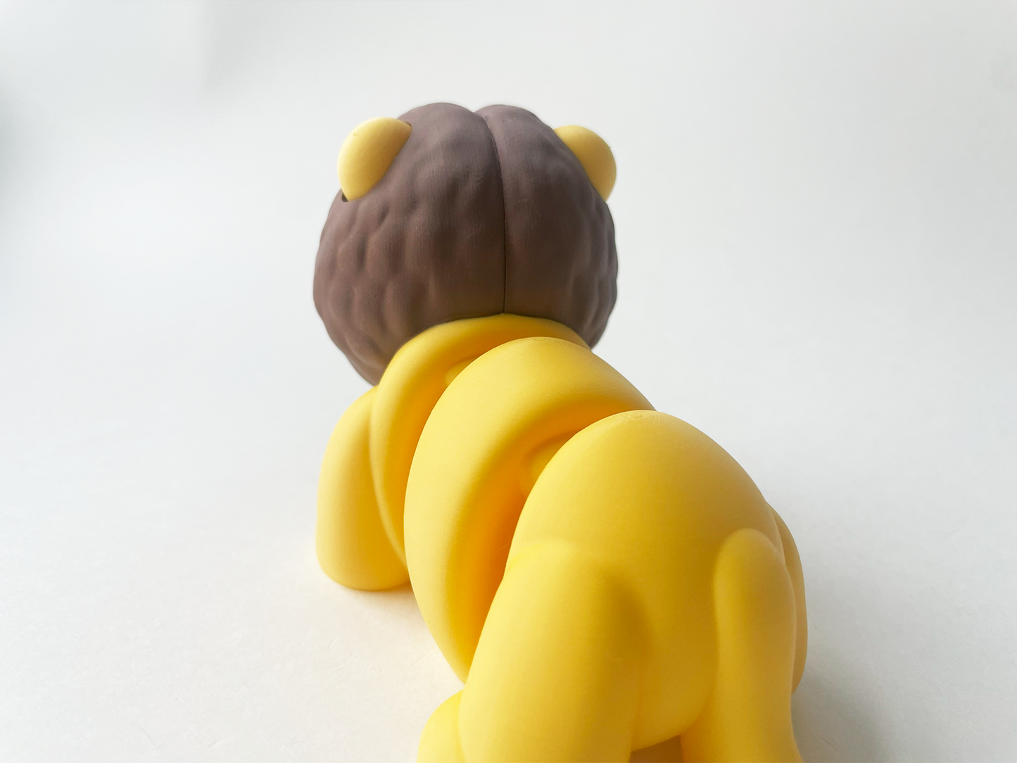 ZOU's Lion Fidget Toy - High-Quality 3D-Printed Articulated Buddy with Tiki-Taka Noise for Indoor and Outdoor Play & Stress Relief