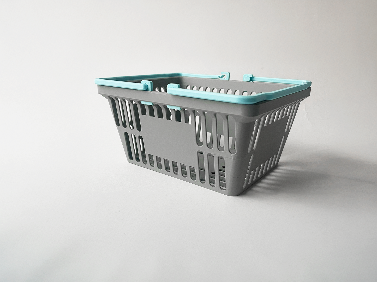 Mom's Shopping Basket - Medium Articulated Basket for Tabletop Tactile Play or Pretend Shopping & Stress Relief