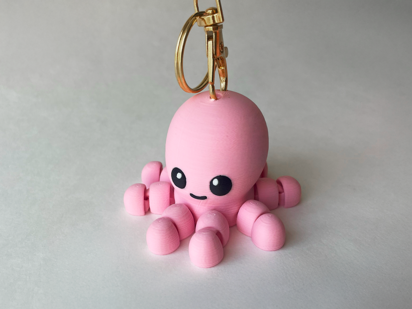 Kawaii Pink Octopus Flexi Toy Marine Animal for Tactile Learning Play!