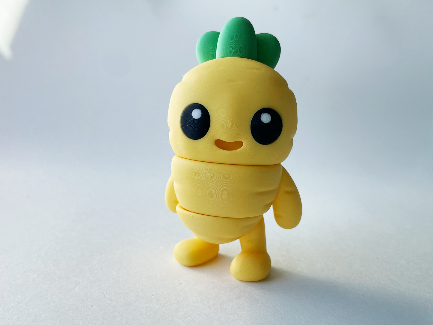 Yellow Carrot Guy Premium Toy for Pretend, Tactile, Veggie STEM Learning and Play