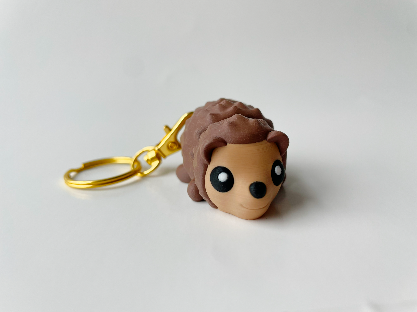 Classic Brown Hedgehog Flexi Toy Figurine for Tactile Learning Play!