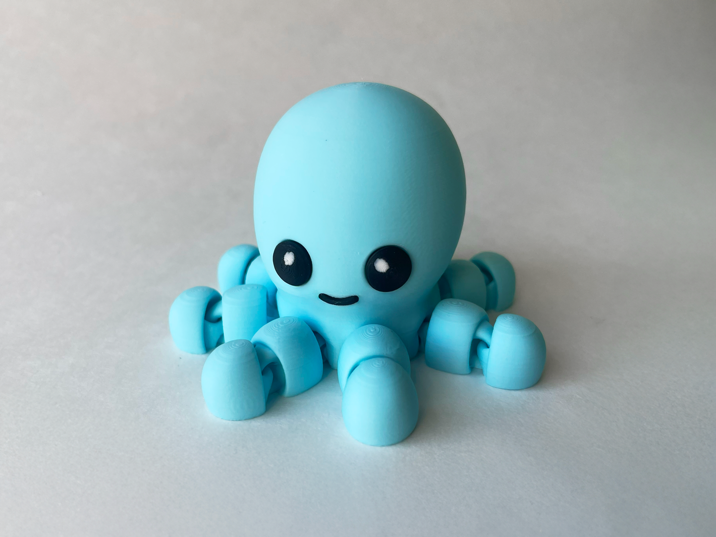 Blue Octopus Flexi Toy Marine Animal for Tactile Learning Play!
