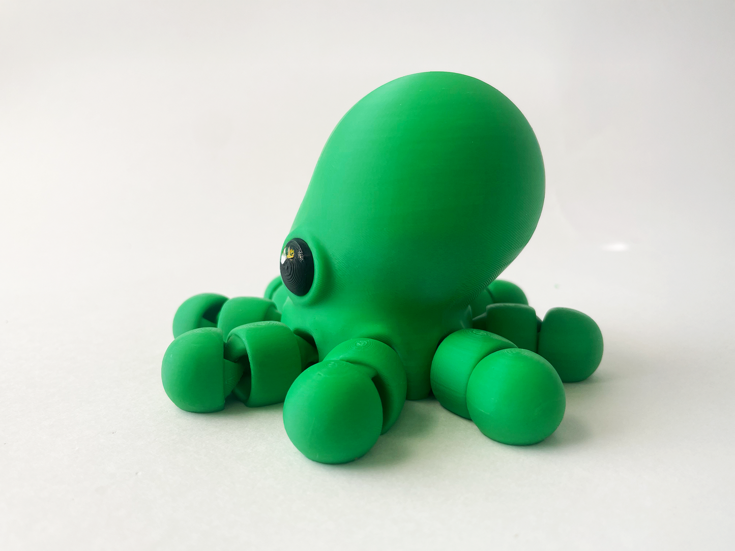 Ben's BIG Green Octopus Premium Toy for Fun Marine Animal Pretend Play and Tactile STEM Learning