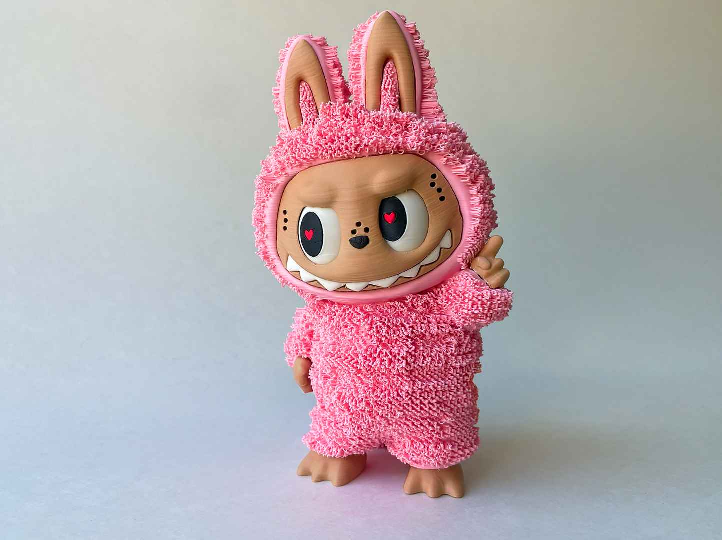 Colorful Labubu Leaders Zimono– Premium Desk Figure with Moving Eyes