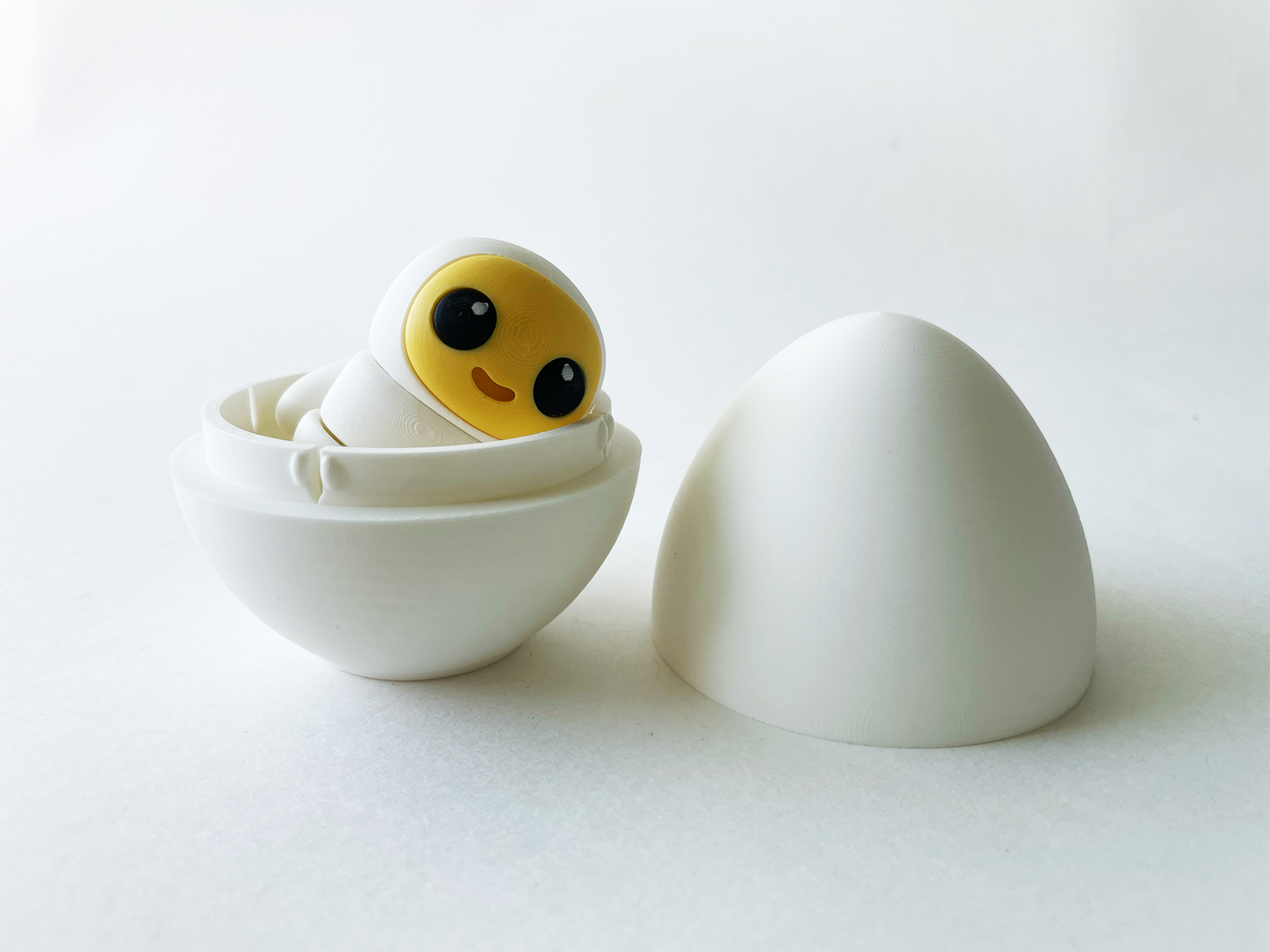 Egg Man! Fidget Toy with Large Egg for Pretend Surprise Tactile Play for Kids