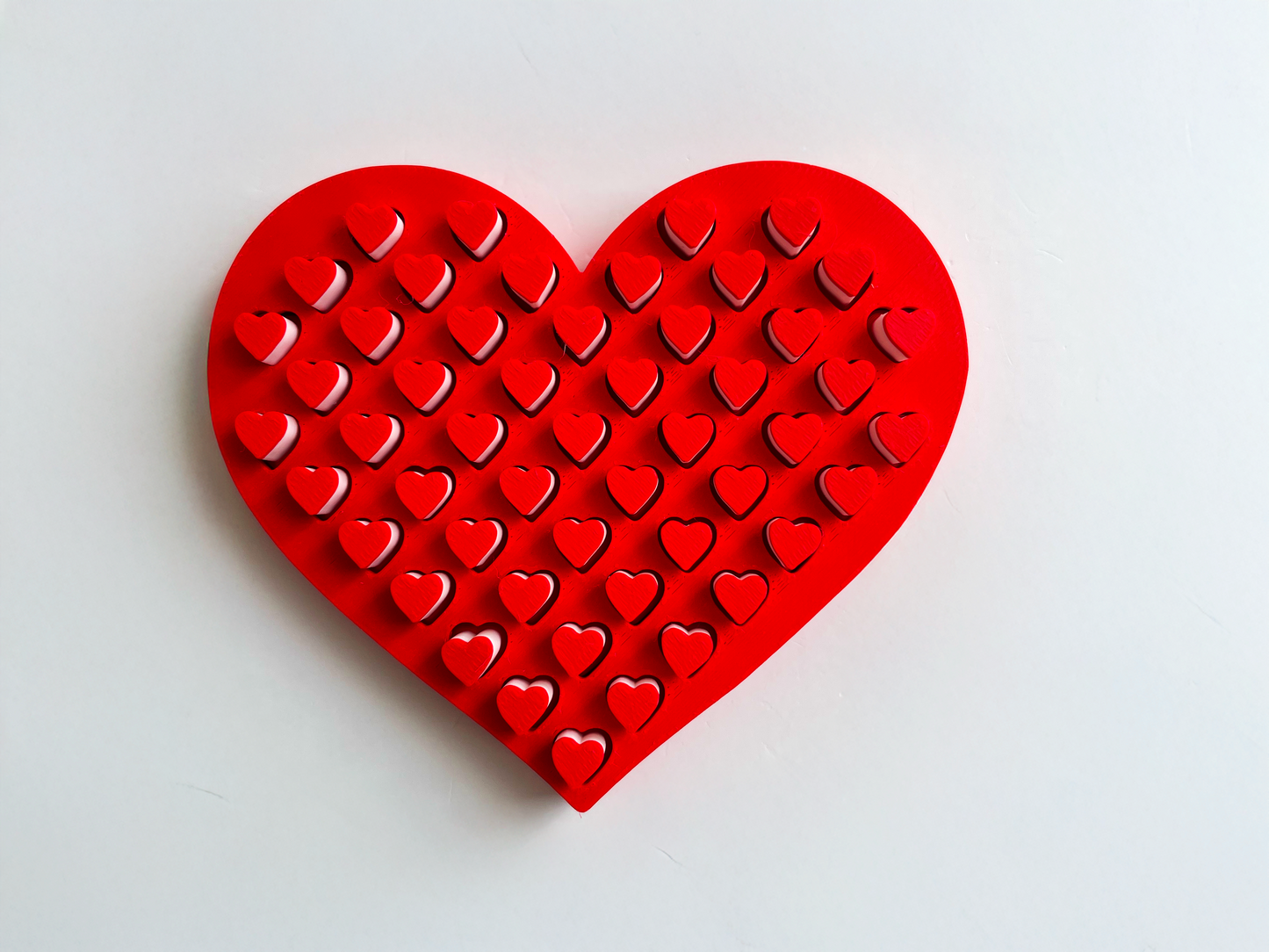 Mom’s Tactile Red Heart Fidget Toy for Pretend Loving Play