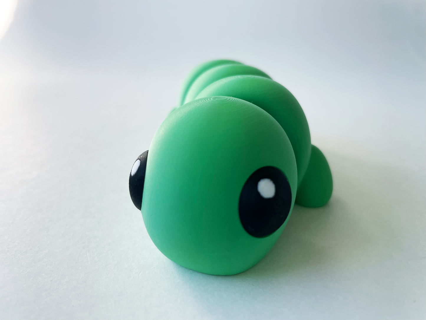 Green Caterpillar Premium Toy for Pretend, Tactile, Insect STEM Learning and Play