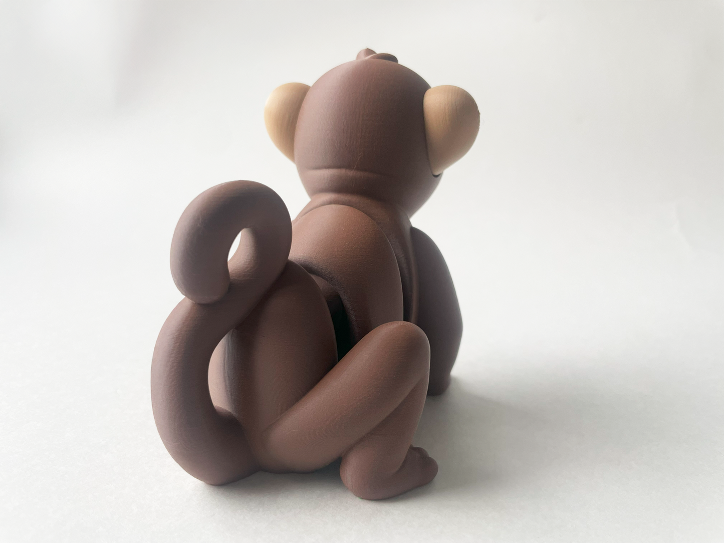 ZOU's Crazy Monkey Fidget Toy - High-Quality 3D-Printed Articulated Buddy with Tiki-Taka Noise for Indoor and Outdoor Play & Stress Relief