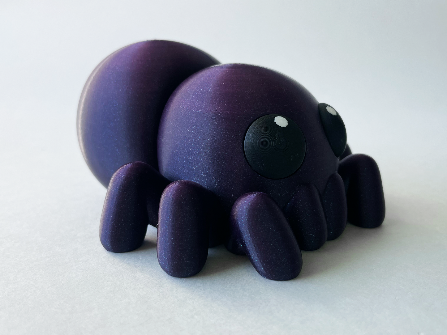 Sabrina's Sparkle Purple Spider Premium Toy for Spooky Fun Pretend Play