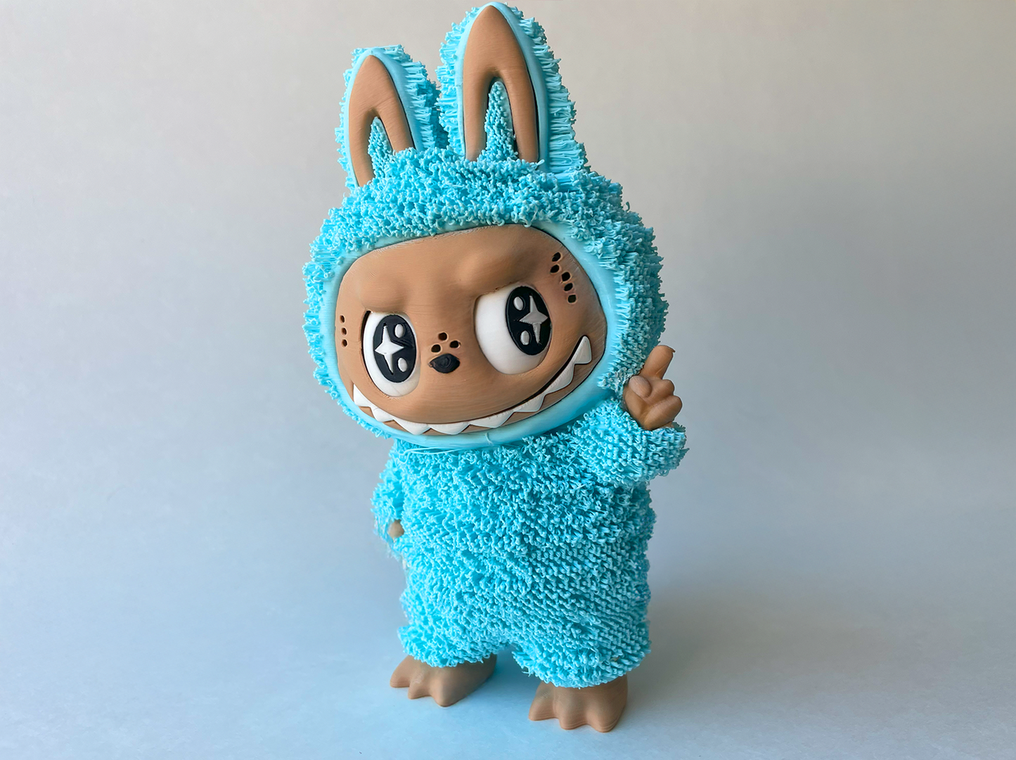 Colorful Labubu Leaders Zimono– Premium Desk Figure with Moving Eyes