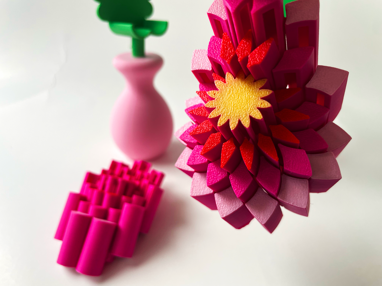 Fidget Flowers with Vase