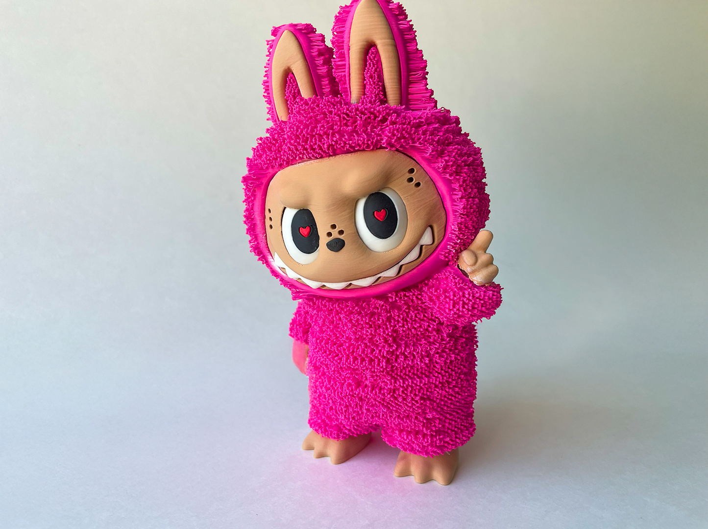 Colorful Labubu Leaders Zimono– Premium Desk Figure with Moving Eyes